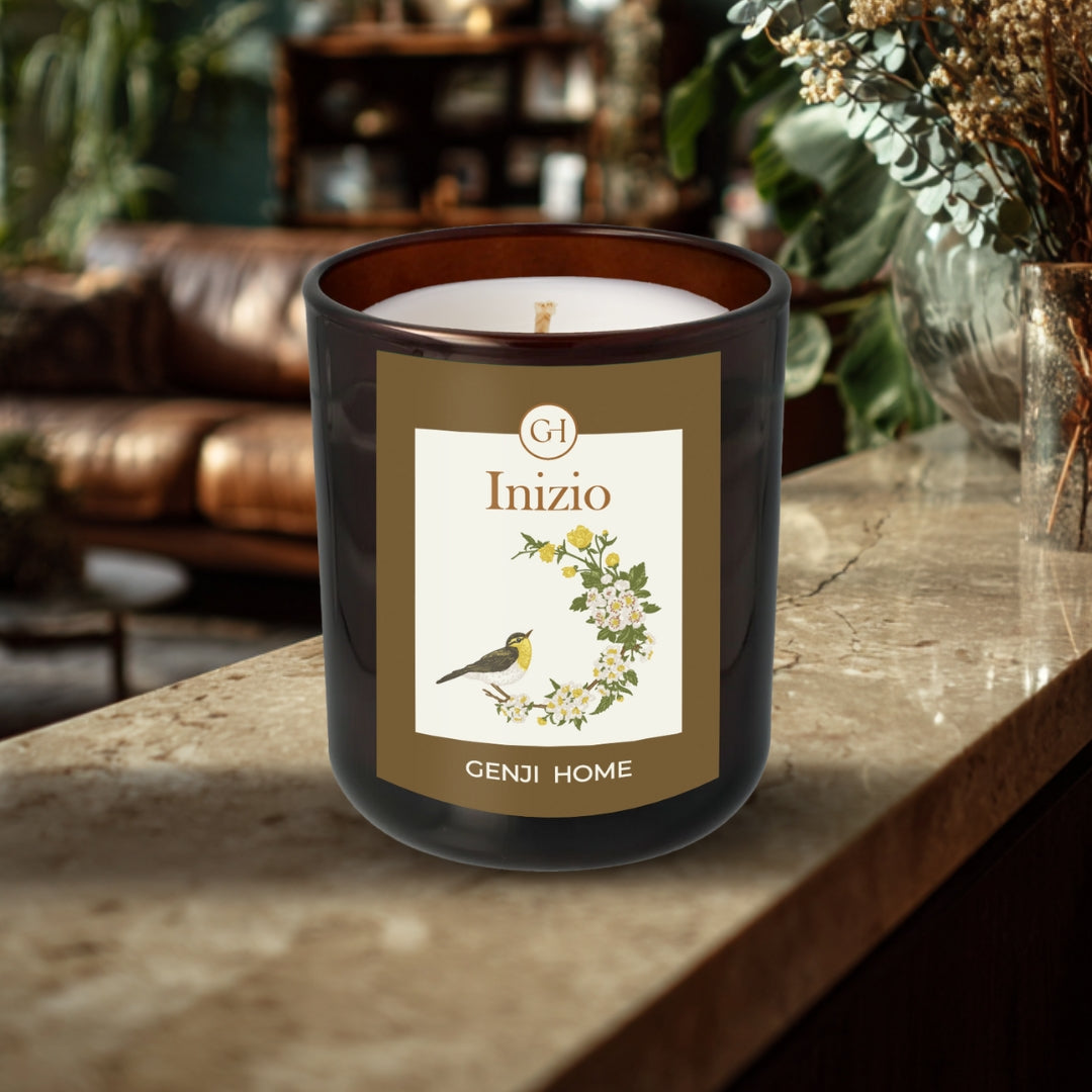 Inizio Olive Wax Candle