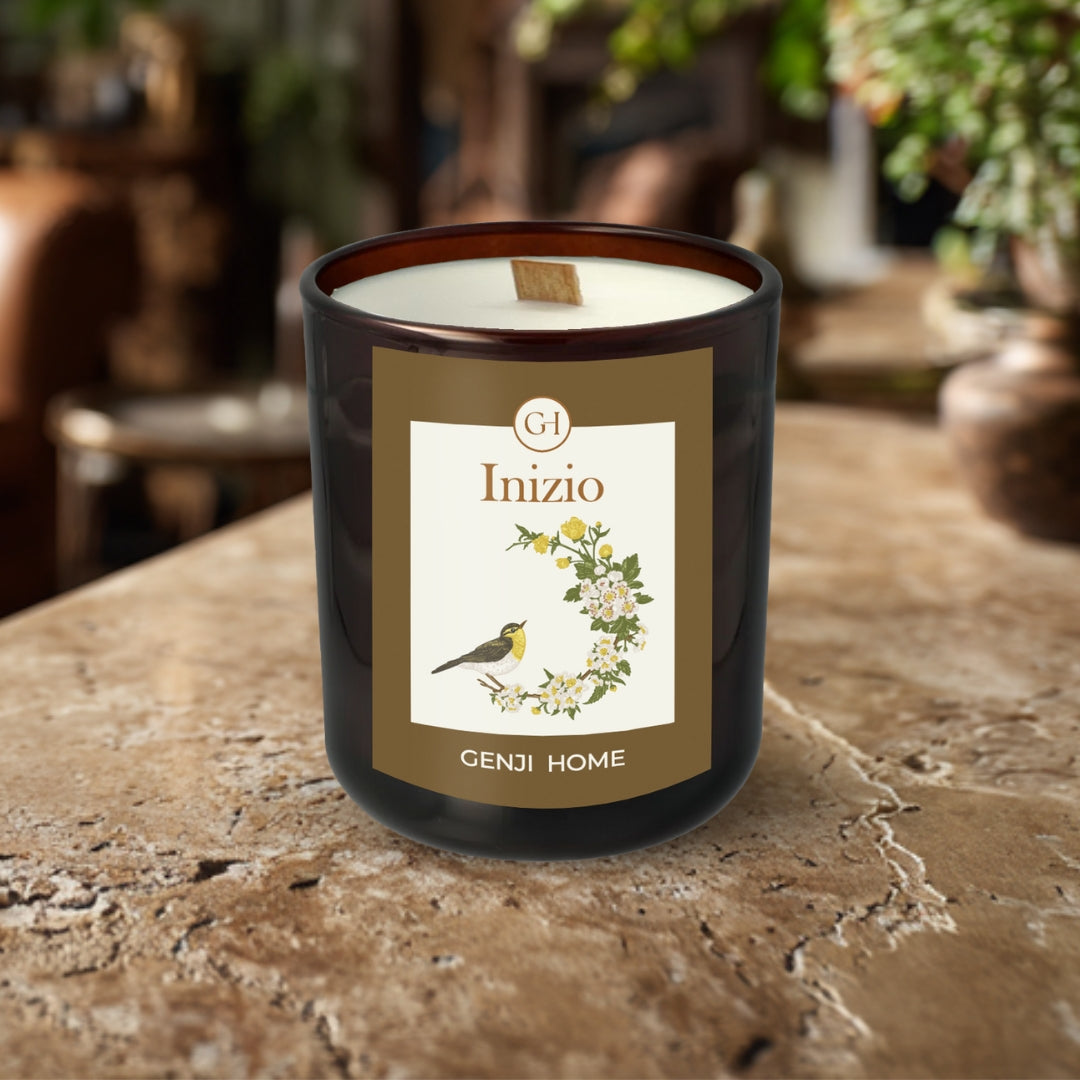 Inizio Olive Wax Candle