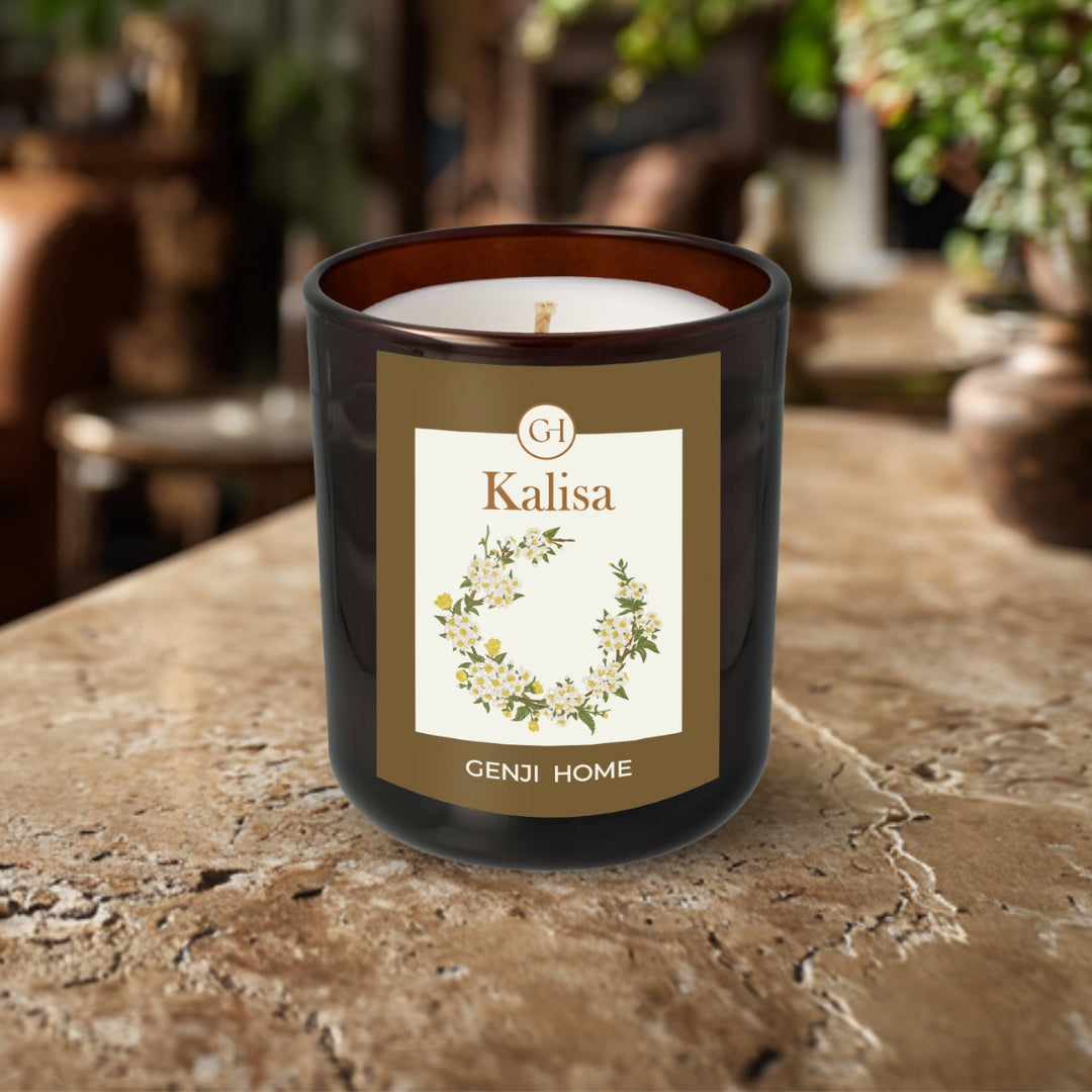 Kalisa Olive Wax Candle