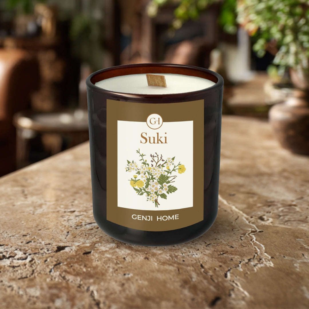 Suki Olive Wax Candle