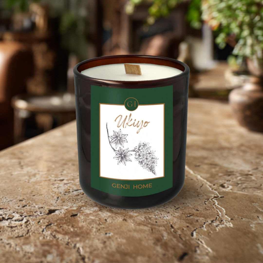 Ukiyo Olive Wax Candle