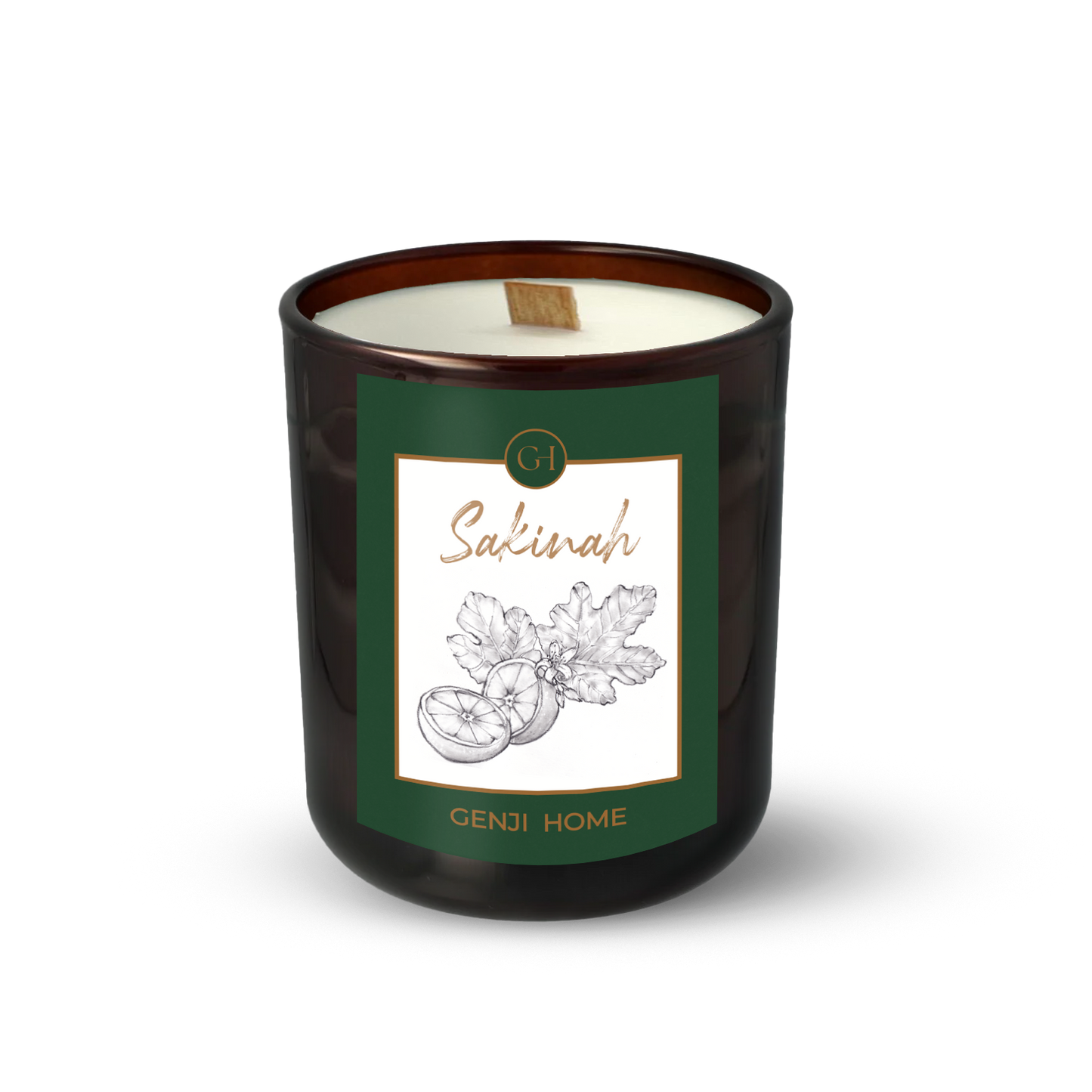 Sakinah Olive Wax Candle