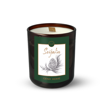 Seijaku Olive Wax Candle