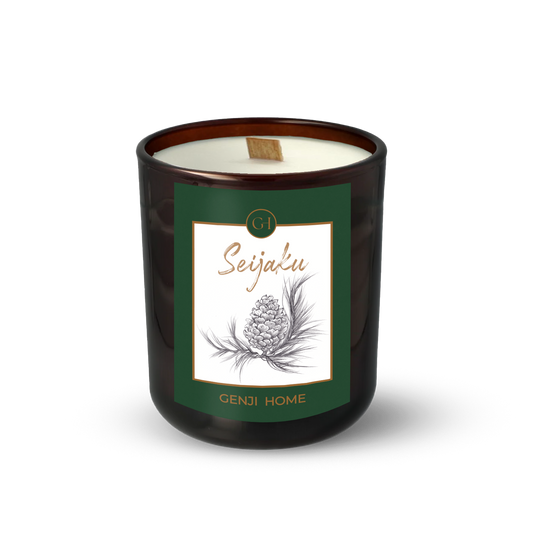 Seijaku Olive Wax Candle