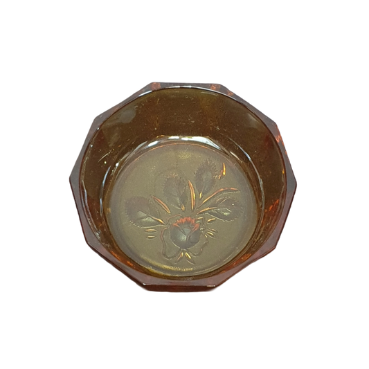 Vintage Japanese - Amber Dish by Soga