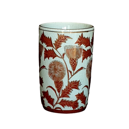 Japanese Kutani - Tea Cup 'Thistle'