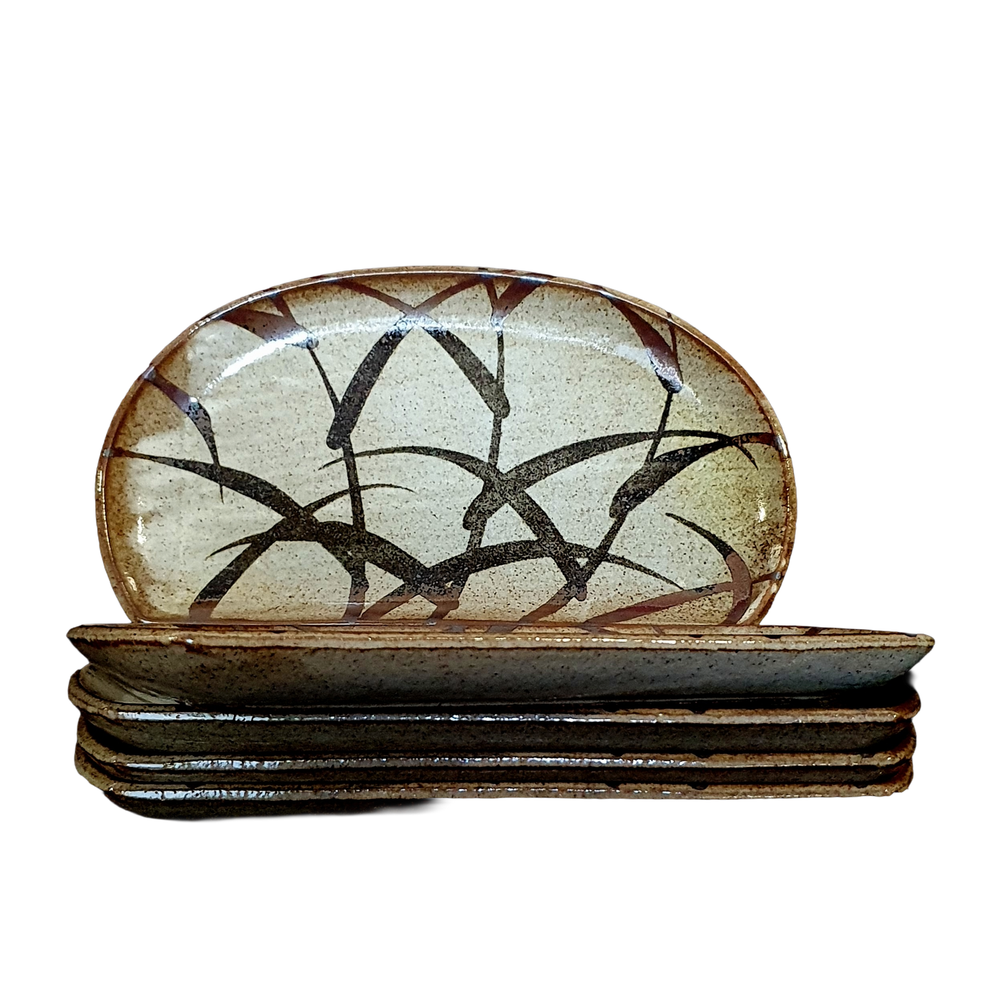 Japanese Stoneware - 'Kenzen Grass'